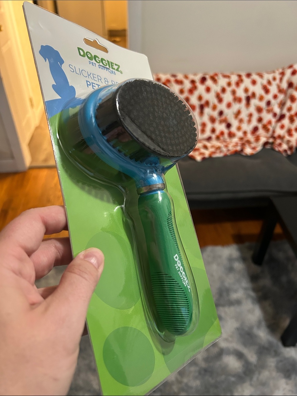 🆕 Double Sided Pet Brush - Gentle Grooming for Dogs & Cats 🐈 🐶